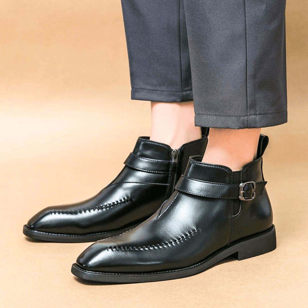 Weston & Finch - The Varese Ankle Boot - 14:175black-fur;200000124:100010487