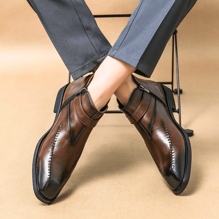 Weston & Finch - The Varese Ankle Boot - 14:175black-fur;200000124:100010487