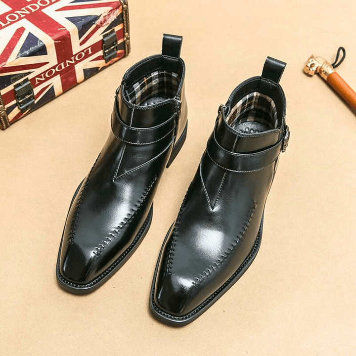 Weston & Finch - The Varese Ankle Boot - 14:175black-fur;200000124:100010487