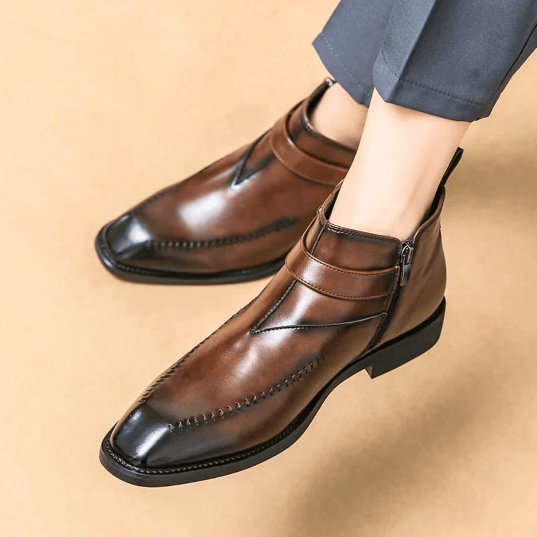 Weston & Finch - The Varese Ankle Boot - 14:175black-fur;200000124:100010487