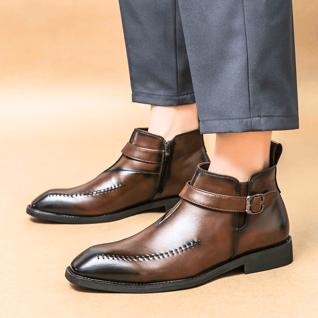 Weston & Finch - The Varese Ankle Boot - 14:175black-fur;200000124:100010487