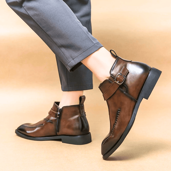 Weston & Finch - The Varese Ankle Boot - 14:175black-fur;200000124:100010487