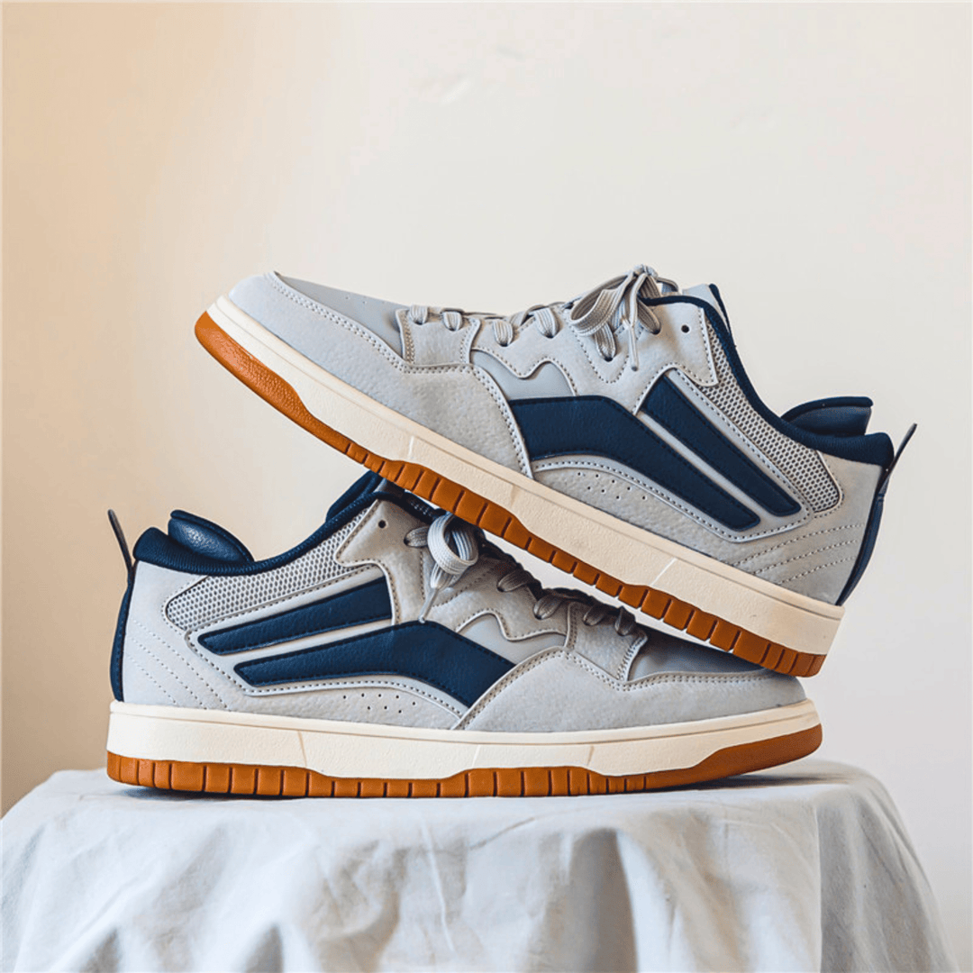 Weston & Finch - The Veltrano Sneaker - 14:29#White blue;200000124:100013888