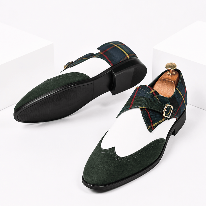 Weston & Finch - The Ventaro Monk Strap - 14:173Green;200000124:1394