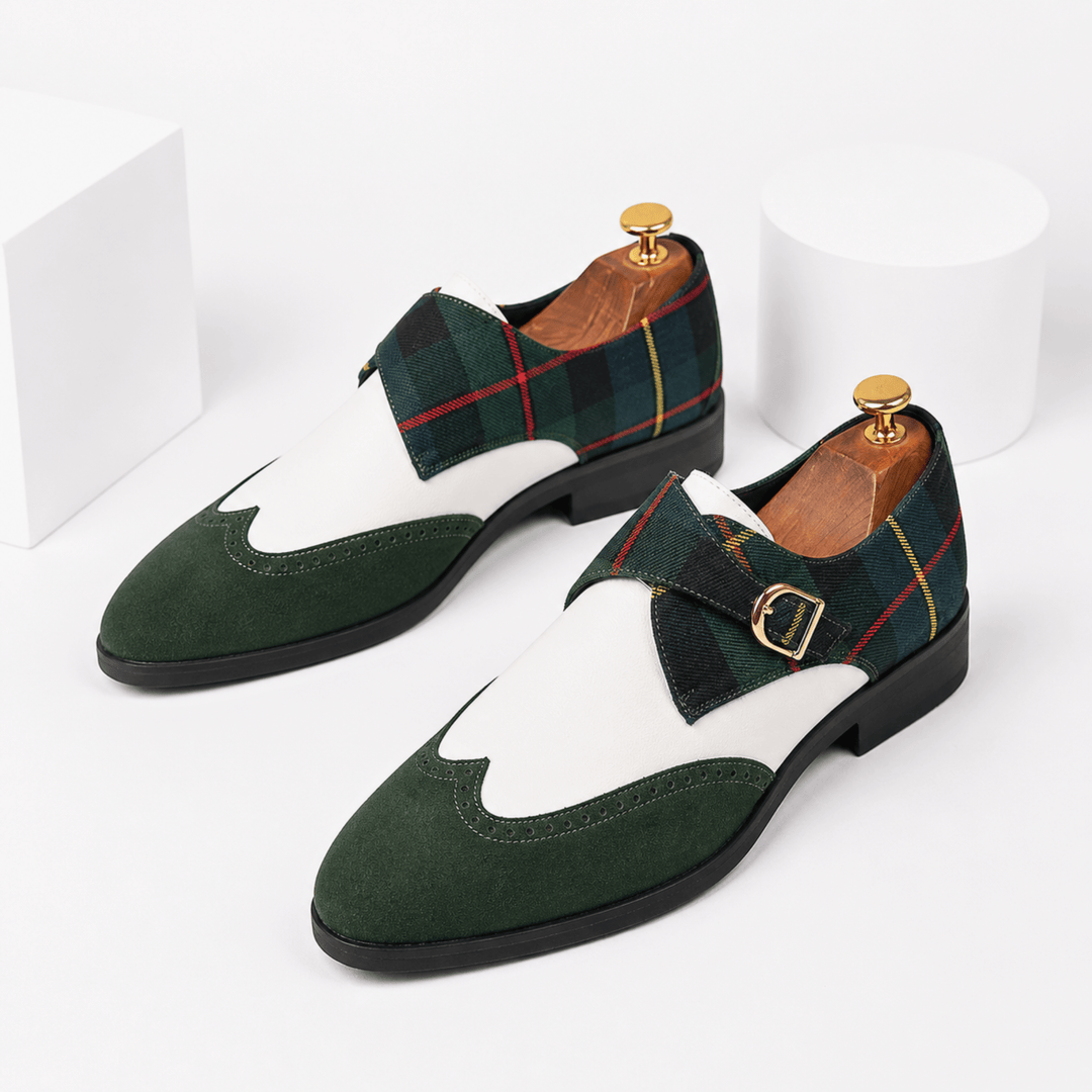 Weston & Finch - The Ventaro Monk Strap - 14:173Green;200000124:1394