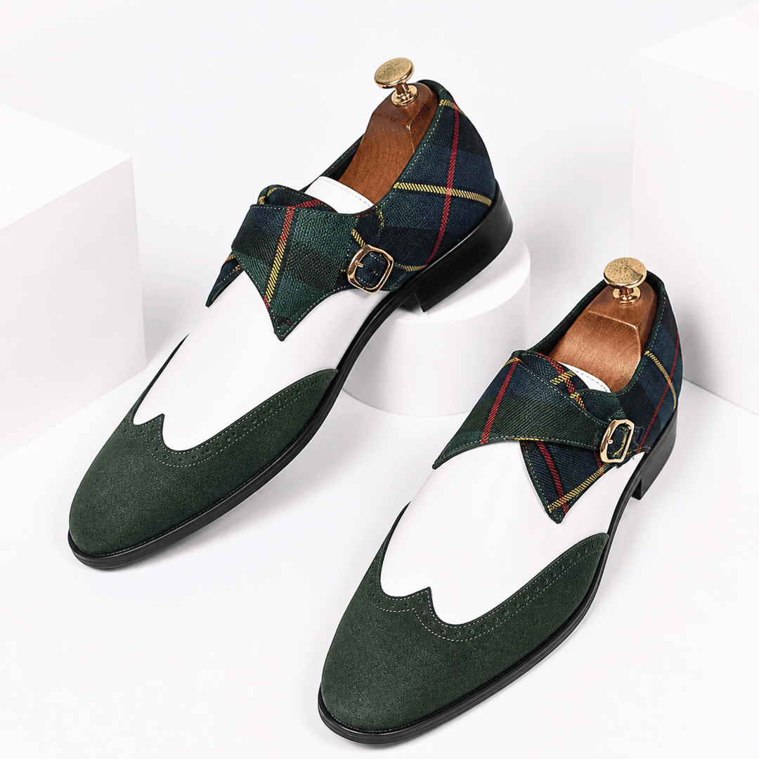 Weston & Finch - The Ventaro Monk Strap - 14:173Green;200000124:1394