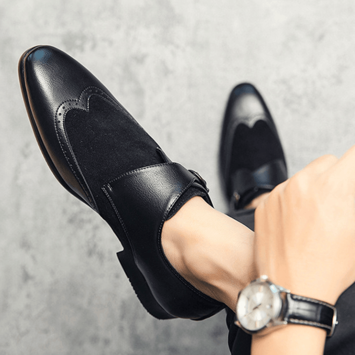 Weston & Finch - The Ventaro Monk Strap - 14:193Black;200000124:1394