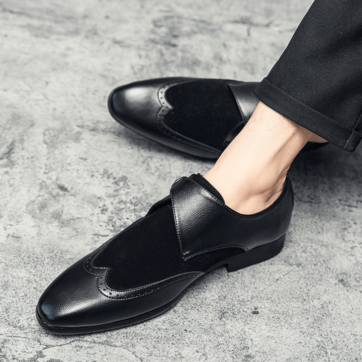 Weston & Finch - The Ventaro Monk Strap - 14:193Black;200000124:1394