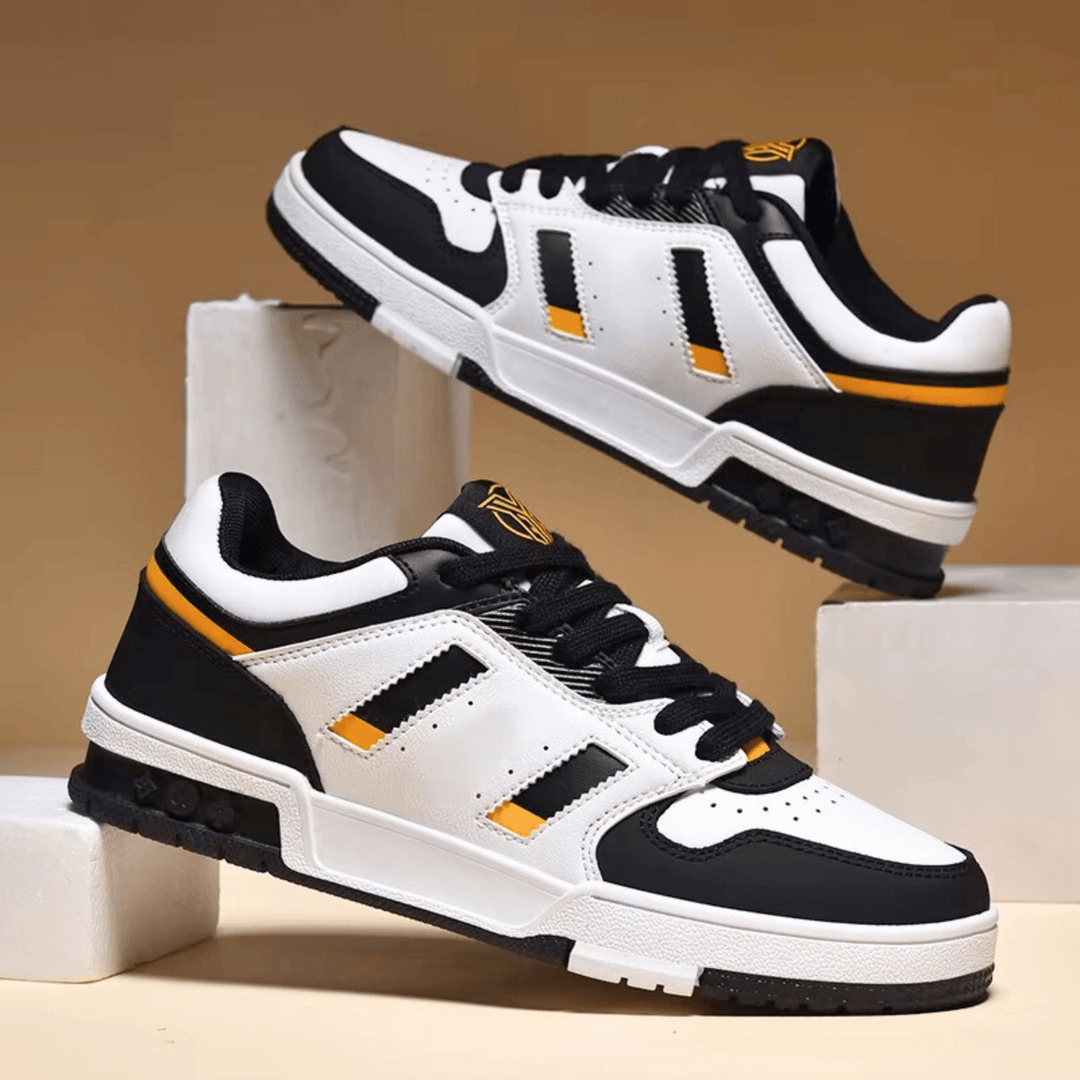 Weston & Finch - The Vercano Sneaker - 14:1254White Black Orange;200000124:200000334