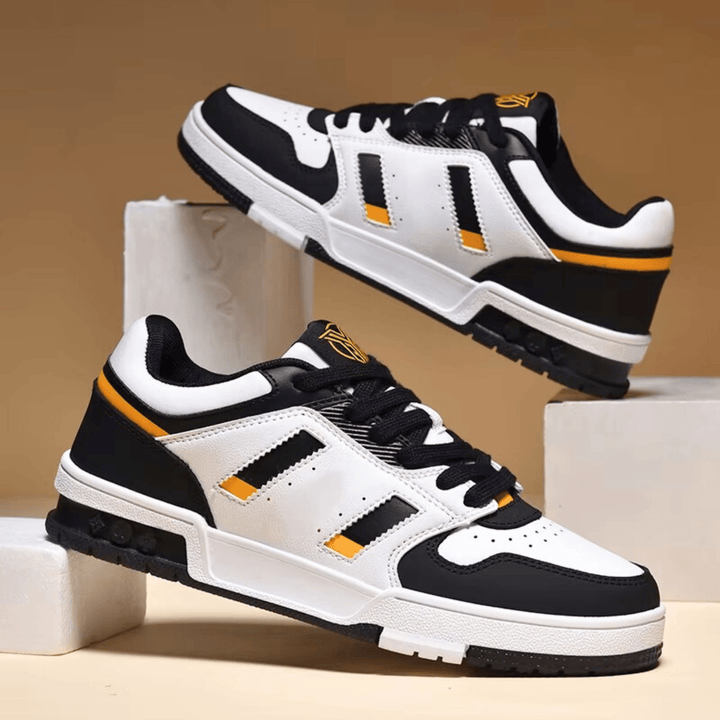 Weston & Finch - The Vercano Sneaker - 14:1254White Black Orange;200000124:200000334