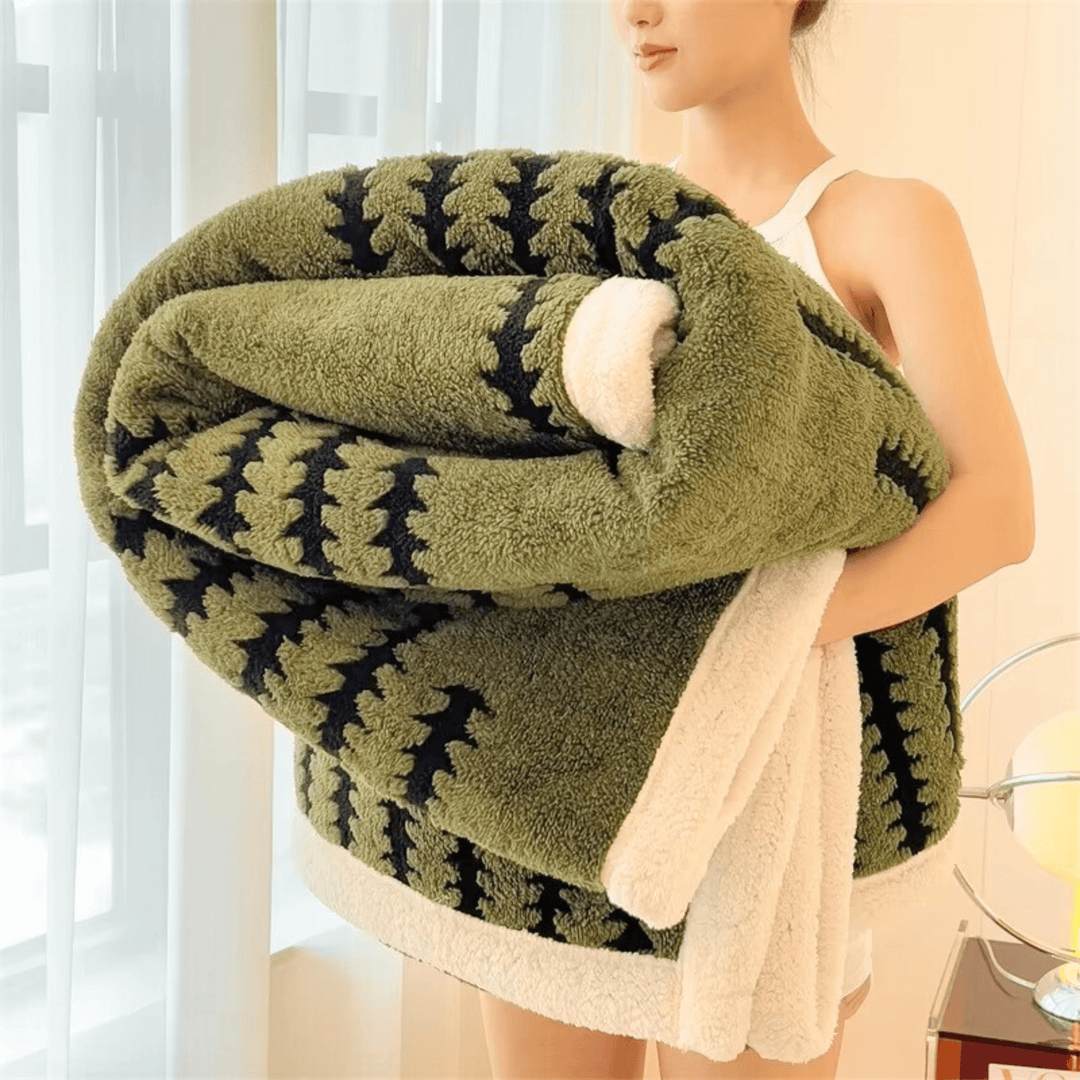 Weston & Finch - The Verdelle Throw - 14:175Milky white;5:202637911