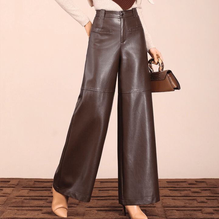 Weston & Finch - The Vionne Leather Pant - 14:193;5:4183