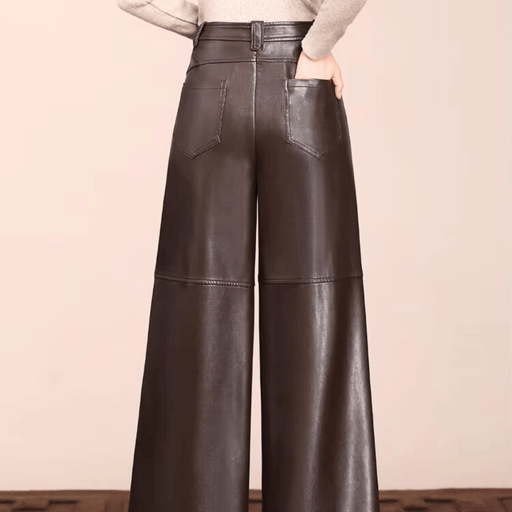 Weston & Finch - The Vionne Leather Pant - 14:193;5:4183