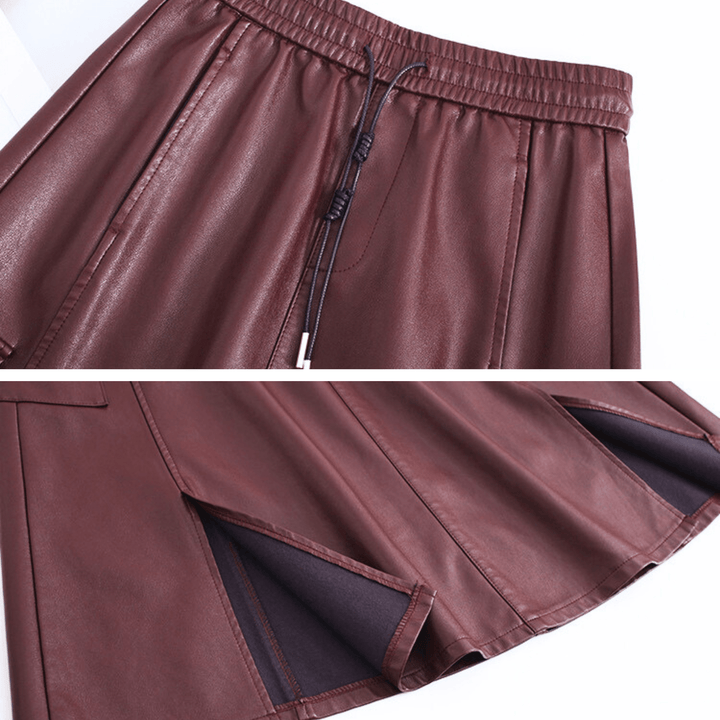 Weston & Finch - The Vionne Leather Skirt - 14:193;5:4183