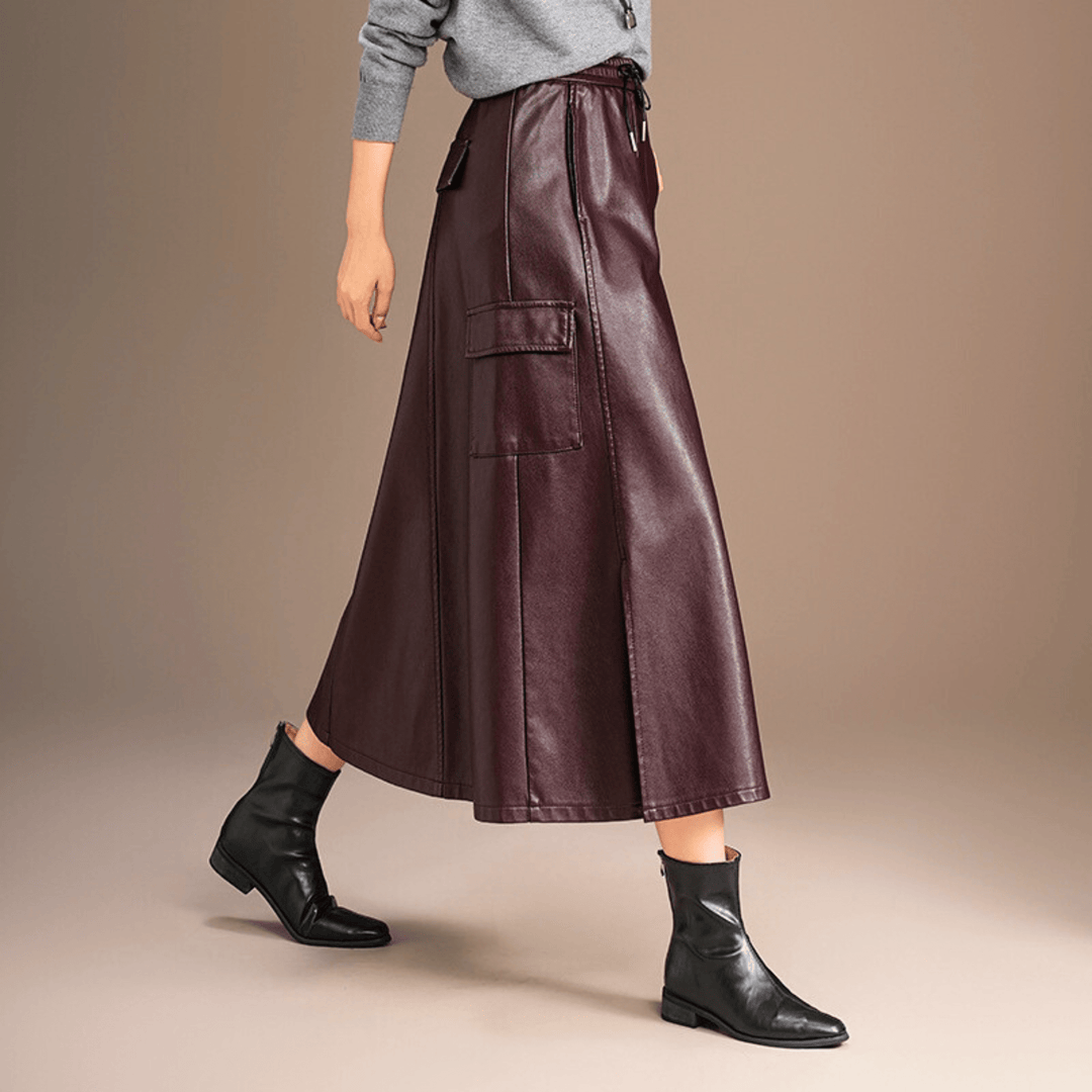 Weston & Finch - The Vionne Leather Skirt - 14:200002984;5:4183