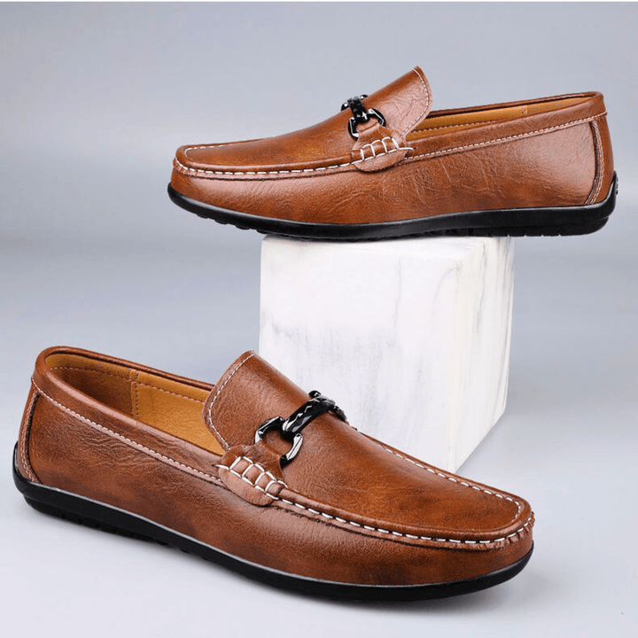 Weston & Finch - The Westbury Loafer - 14:365458Red Brown;200000124:100010487