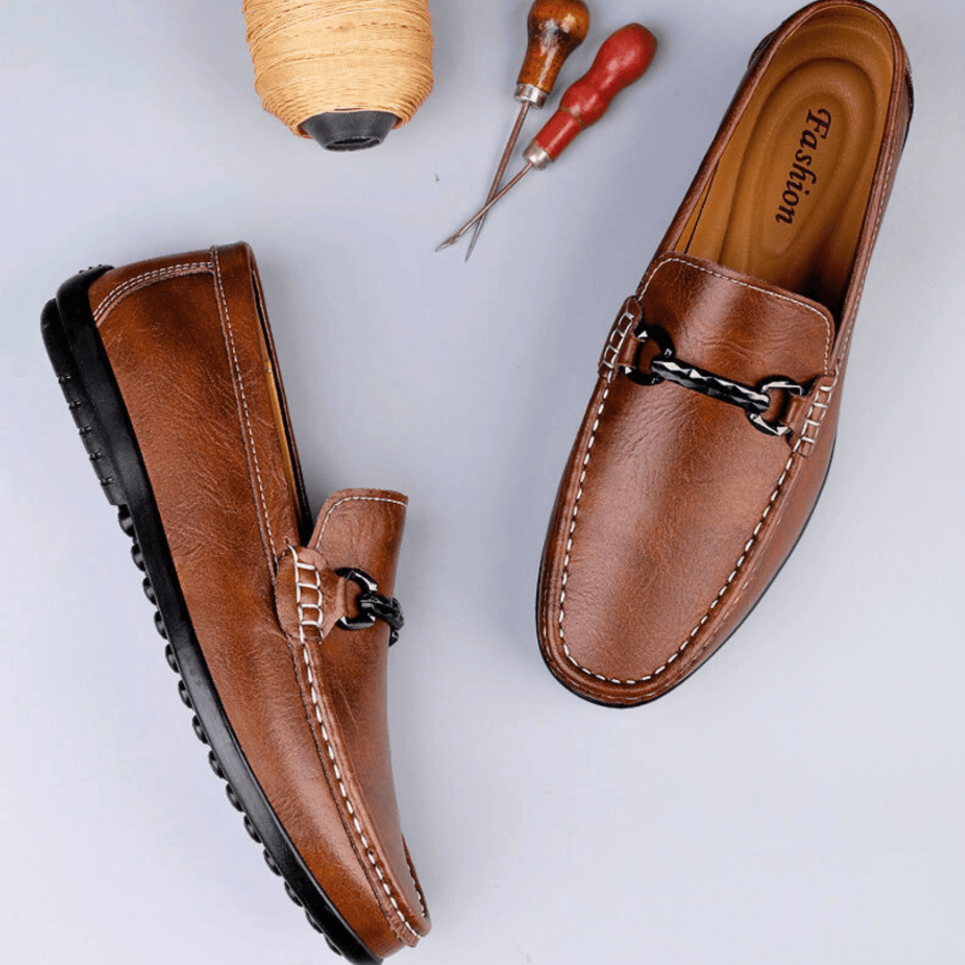 Weston & Finch - The Westbury Loafer - 14:365458Red Brown;200000124:100010487